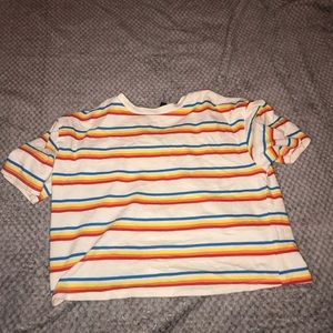 Multicolored striped shirt